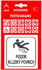 Pozor kluzký povrch