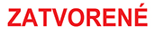 ZATVORENÉ