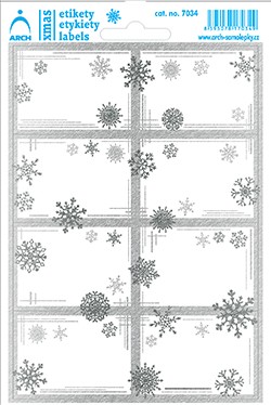 Stříbrné linky a vločky