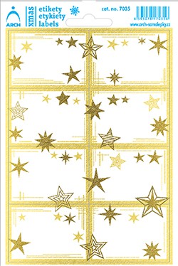 Zlaté linky a hvězdičky