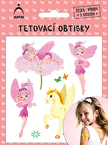 Dětské tetovací obtisky - víly 02