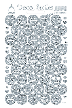 Smajlíci - Deco Smile - MIX po 5 kusech